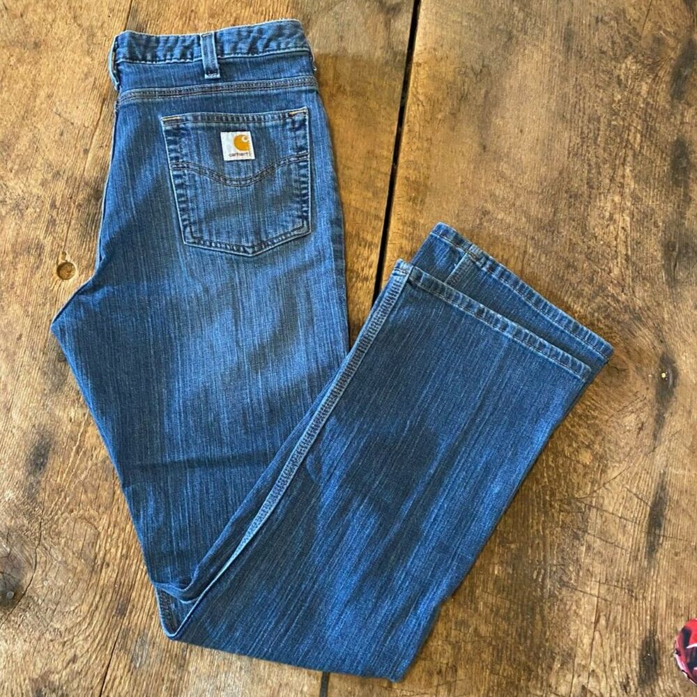 Carhartt Bootcut 5 pocket Jeans Women Size 14x32